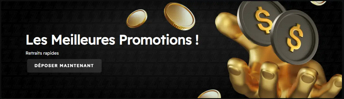 Ambiance casino moderne – promotions du moment et navigation vers les catégories
