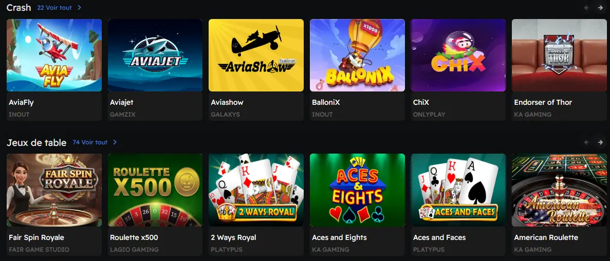 Jeux de table en ligne – roulette, blackjack et baccarat disponibles 24/7